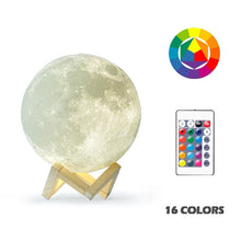 Load image into Gallery viewer, Rechargeable Moon Lamp