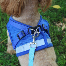 Load image into Gallery viewer, Reflective Pet Dog Harness and Leash Set