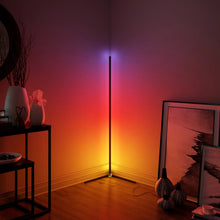 Load image into Gallery viewer, Modern LED Corner Floor Lamp