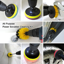 Load image into Gallery viewer, 4 piece Drill Brush Attachment Kit