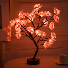 Load image into Gallery viewer, LED Rose Flower Table Lamp
