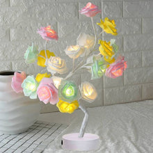 Load image into Gallery viewer, LED Rose Flower Table Lamp
