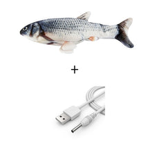 Load image into Gallery viewer, Simulation Fish Cat Toy
